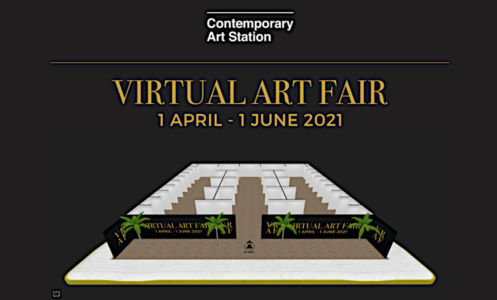 Participation à la Virtual Art Fair VRAF Londres du 1er avril au 1er juin 2021