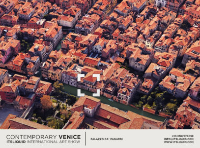 Participation à la "VENICE INTERNATIONAL ART FAIR " à Venise (Italie) du 23 juillet au 21 août 2020