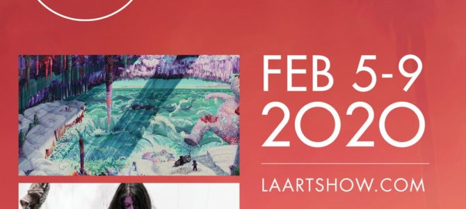 Participation à l’exposition LA ARTSHOW à Los angeles (USA) avec la galerie ARTIFACT du 5 au 9 février 2020
