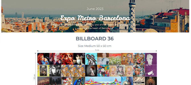 Exhibition “Expometro” Barcelona -(Spain) June 2023