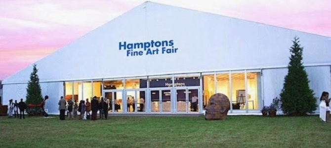 Participation à l’exposition “Hampton Fine Art Fair” à Long Island South Hampton (New York State – USA) avec la galerie ArtupClose du 13 au 16 juillet 2023