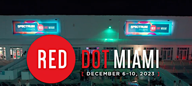 Participation in the Red Dot Art Basel MIAMI exhibition with the Artifact gallery from December 5 to 9, 2023