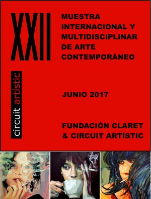 2017年（6-7月）参加巴塞罗那 “XXII Muestra Internacional y multidisciplinar de arte contemporaneo Circuit artistic”画展（西班牙）